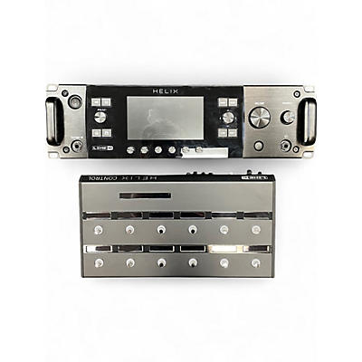 Used Line 6 Helix Rack With Helix Control Multi Effects Processor