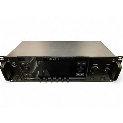 Used Line 6 Helix Rack with Helix Control Effect Pedal Package