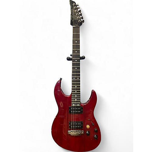 Used Line 6 JTV89 US James Tyler Variax Trans Crimson Red Solid Body Electric Guitar Trans Crimson Red