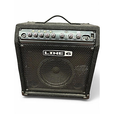 Used Line 6 LD15 Lowdown 15W 1X8 Bass Combo Amp