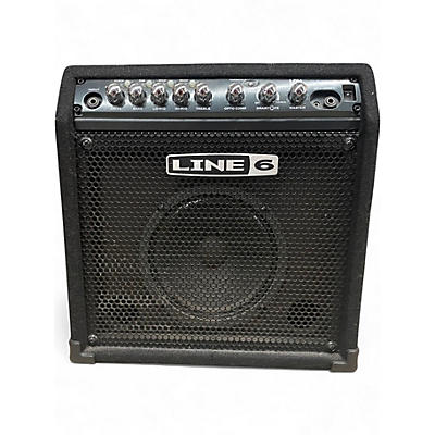 Used Line 6 LD15 Lowdown 15W 1X8 Bass Combo Amp
