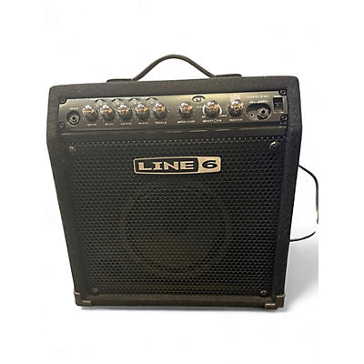 Used Line 6 LD15 Lowdown 15W 1X8 Bass Combo Amp