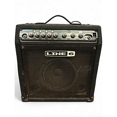Used Line 6 LD15 Lowdown 15W 1X8 Bass Combo Amp