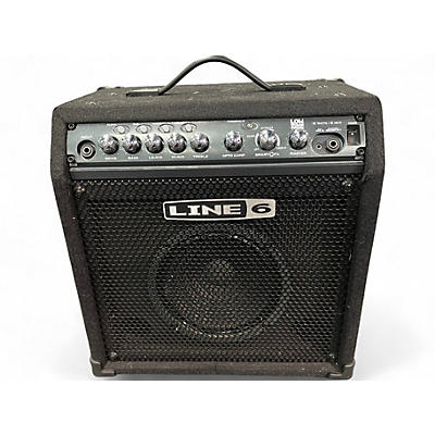 Used Line 6 LD15 Lowdown 15W 1X8 Bass Combo Amp