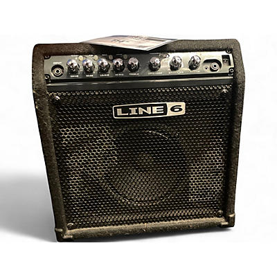 Used Line 6 LD15 Lowdown 15W 1X8 Bass Combo Amp