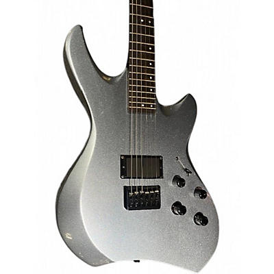 Used Line 6 LINE 6 SHURIKEN VARIAX Silver Solid Body Electric Guitar