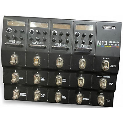 Used Line 6 M13 Stompbox Modeler Effect Processor
