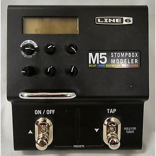 Line 6 Used Line 6 M5 Stompbox Modeler Effect Processor