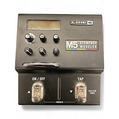 Used Line 6 M5 Stompbox Modeler Effect Processor