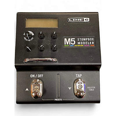 Used Line 6 M5 Stompbox Modeler Effect Processor