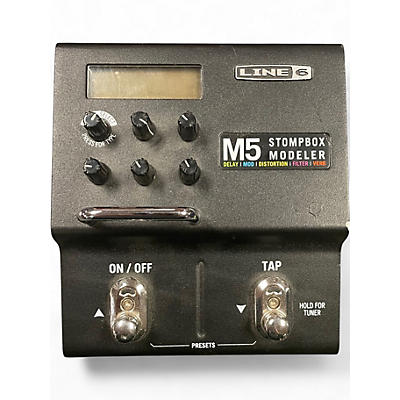 Used Line 6 M5 Stompbox Modeler Effect Processor
