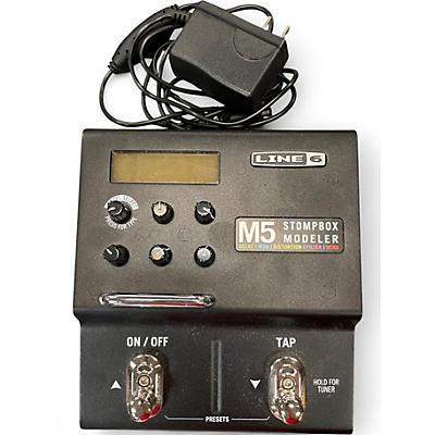 Used Line 6 M5 Stompbox Modeler Effect Processor