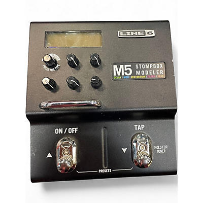 Used Line 6 M5 Stompbox Modeler Effect Processor