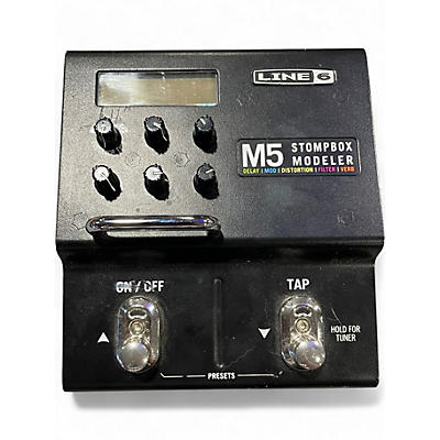 Used Line 6 M5 Stompbox Modeler Effect Processor
