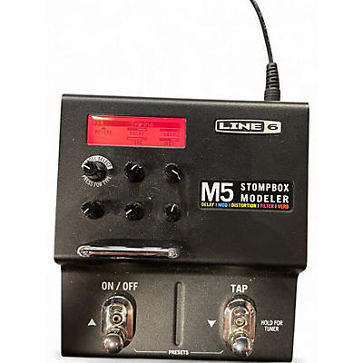 Used Line 6 M5 Stompbox Modeler Effect Processor