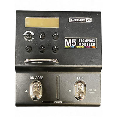 Used Line 6 M5 Stompbox Modeler Effect Processor