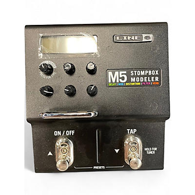 Used Line 6 M5 Stompbox Modeler Effect Processor