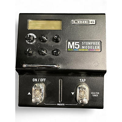 Used Line 6 M5 Stompbox Modeler Effect Processor