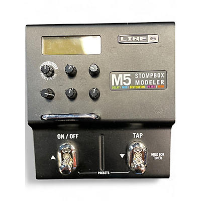 Used Line 6 M5 Stompbox Modeler Effect Processor