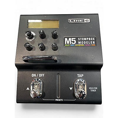 Used Line 6 M5 stomp box modeler Effect Processor