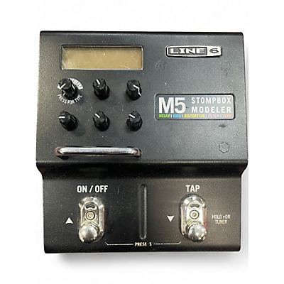 Used Line 6 M6 Stompbox Effect Processor