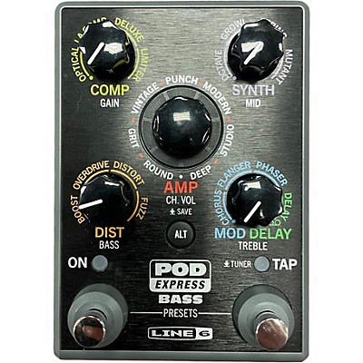 Used Line 6 POD EXPRESS BASS Effect Processor