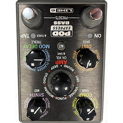 Used Line 6 POD EXPRESS BASS Effect Processor