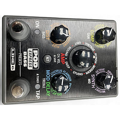 Used Line 6 POD EXPRESS BASS Effect Processor