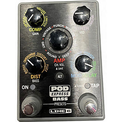 Used Line 6 POD EXPRESS BASS Effect Processor