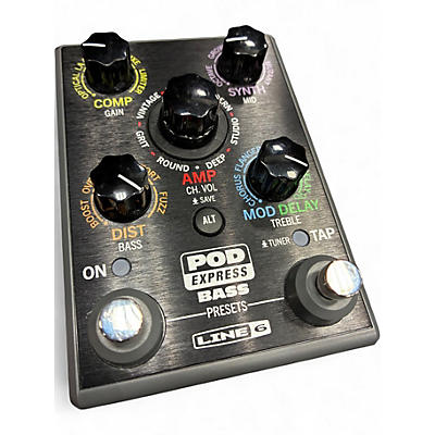 Used Line 6 POD EXPRESS BASS Effect Processor
