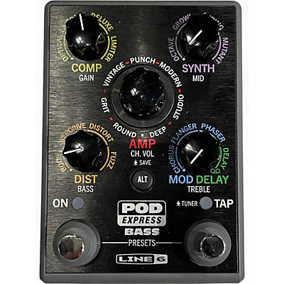 Used Line 6 POD EXPRESS BASS Effect Processor