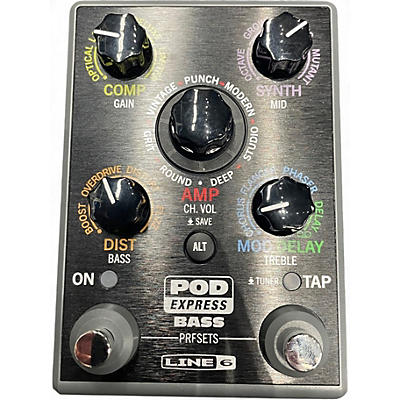 Used Line 6 POD EXPRESS BASS Effect Processor