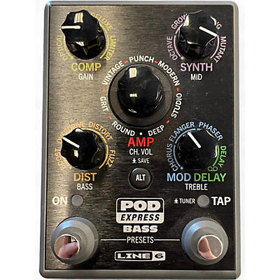Used Line 6 POD EXPRESS BASS Effect Processor