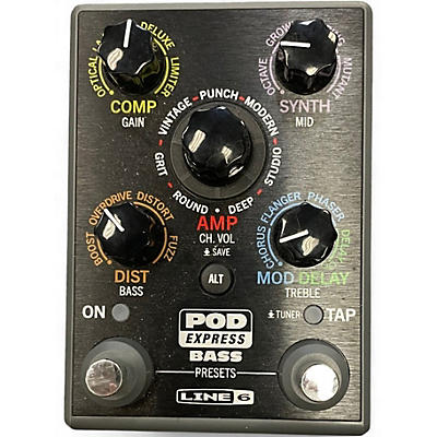 Used Line 6 POD EXPRESS BASS Effect Processor