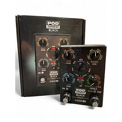 Used Line 6 POD EXPRESS BLACK Effect Processor