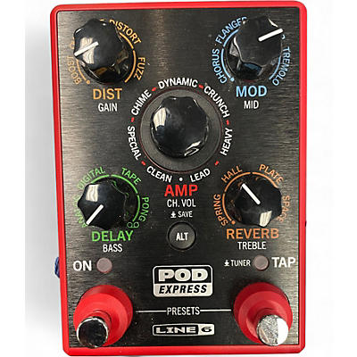 Used Line 6 POD EXPRESS Effect Pedal