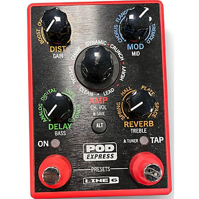 Used Line 6 POD EXPRESS Effect Processor