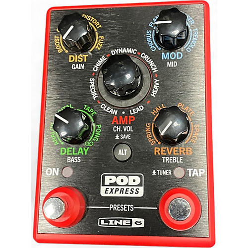 Used Line 6 POD EXPRESS Effect Processor