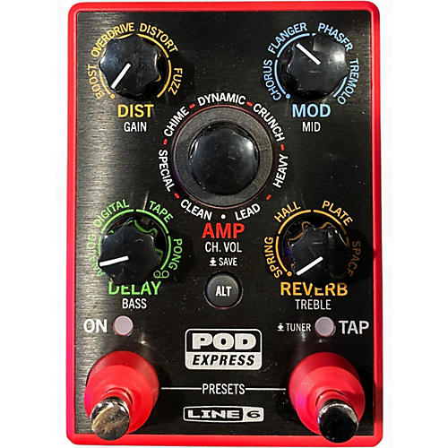 Used Line 6 POD EXPRESS Effect Processor