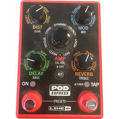 Used Line 6 POD EXPRESS Effect Processor