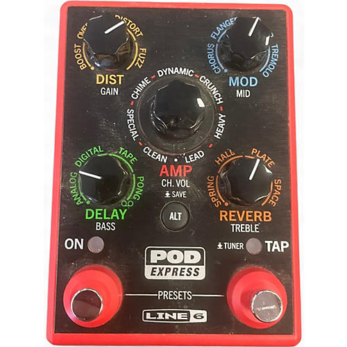 Used Line 6 POD EXPRESS Effect Processor
