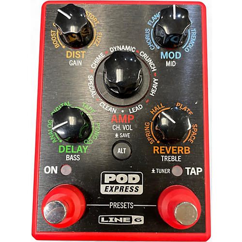Used Line 6 POD EXPRESS Effect Processor