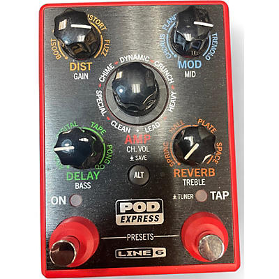 Used Line 6 POD EXPRESS Effect Processor