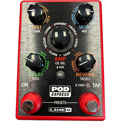 Used Line 6 POD EXPRESS Effect Processor