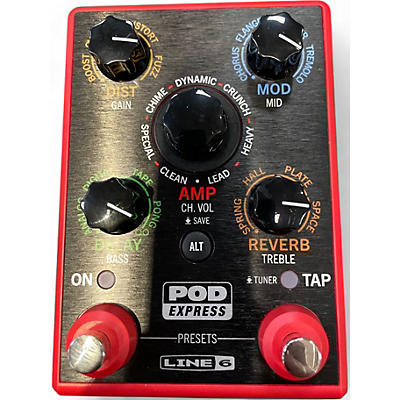 Used Line 6 POD EXPRESS Effect Processor