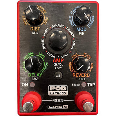 Used Line 6 POD EXPRESS Effect Processor