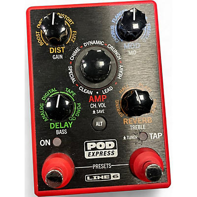 Used Line 6 POD EXPRESS Effect Processor