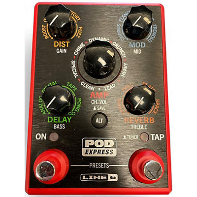 Used Line 6 POD EXPRESS Effect Processor