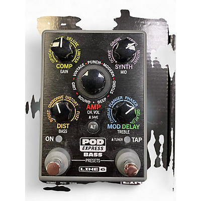 Used Line 6 POD EXPRESS Effect Processor