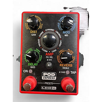 Used Line 6 POD EXPRESS Effect Processor